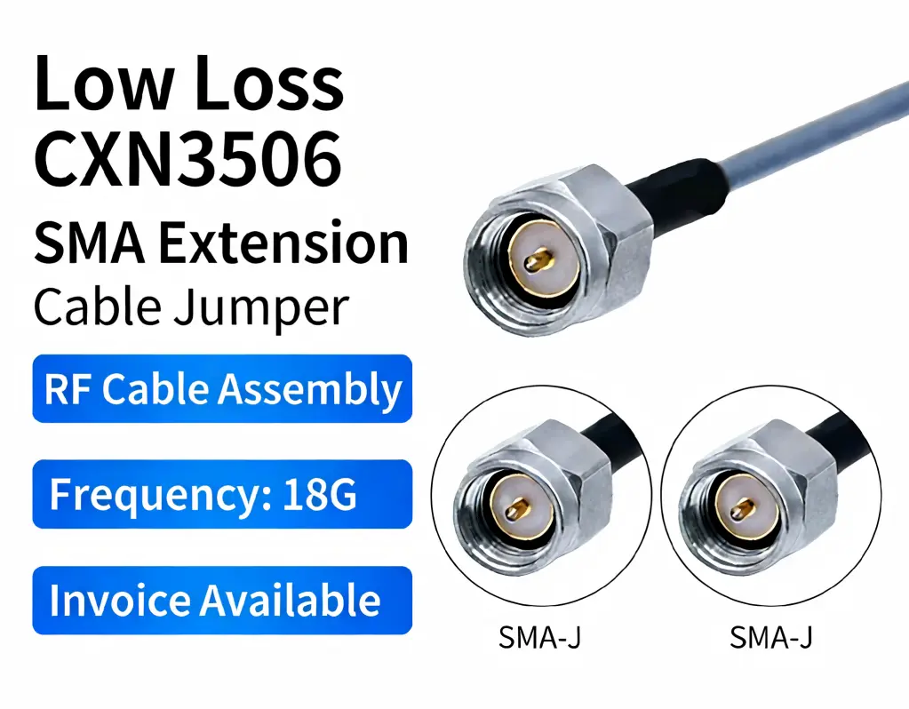 SMA To SMA RF Extension Cable SMA To SMA RF Extension Cable