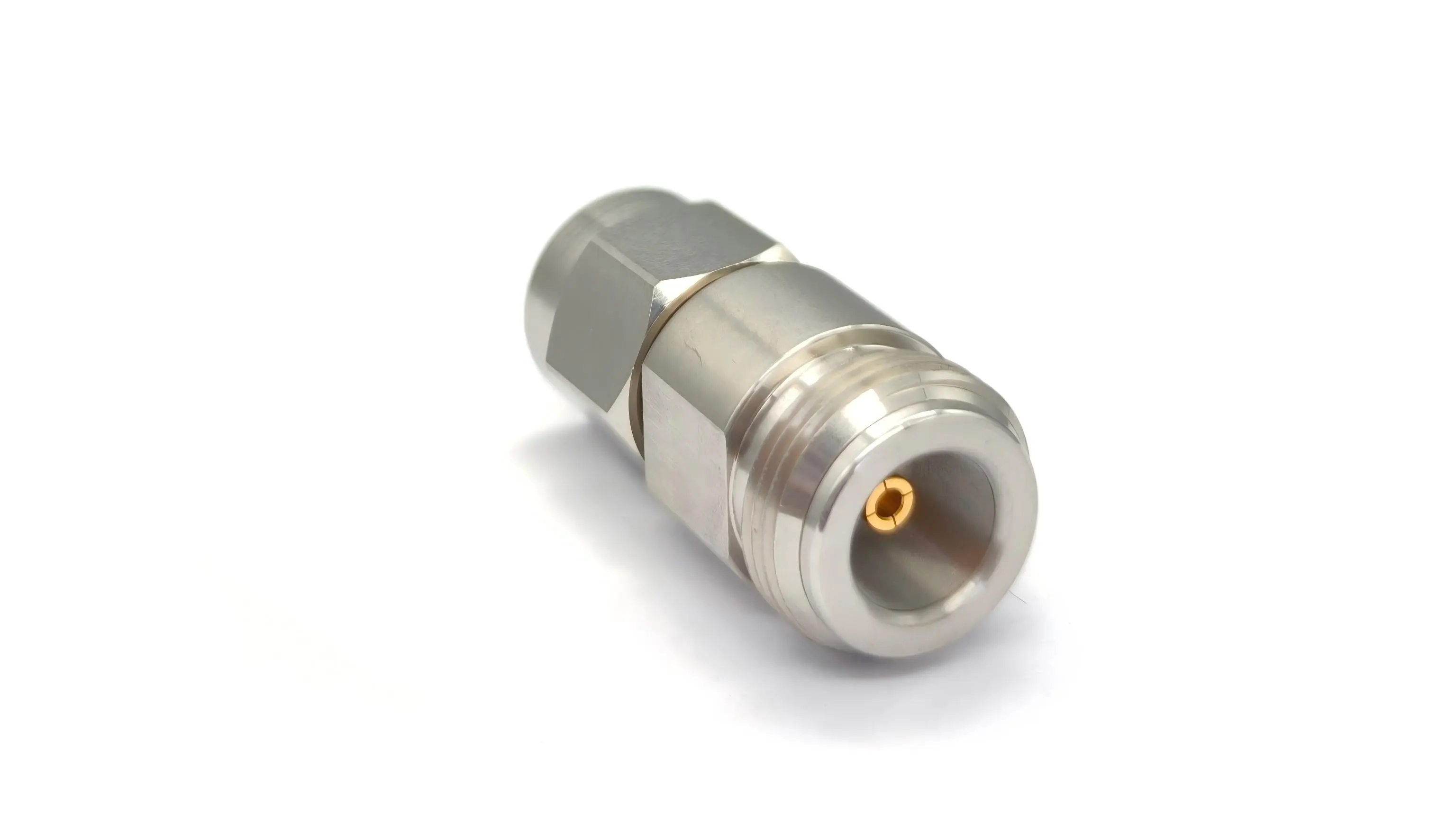 N-type female to TNCA male adapter