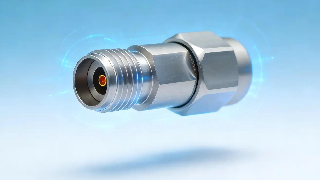 Coaxial adapter, 2.92mm plug to 2.92mm socket Coaxial adapter, 2.92mm plug to 2.92mm socket