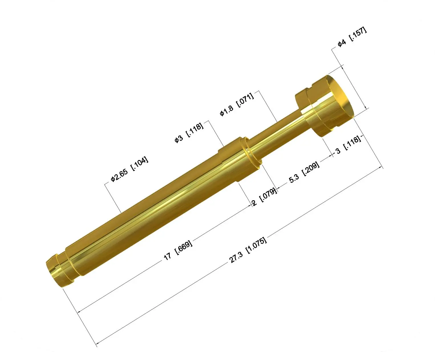 Short Stroke High Current Probe Plug In Type Short Stroke High Current Probe Plug In Type