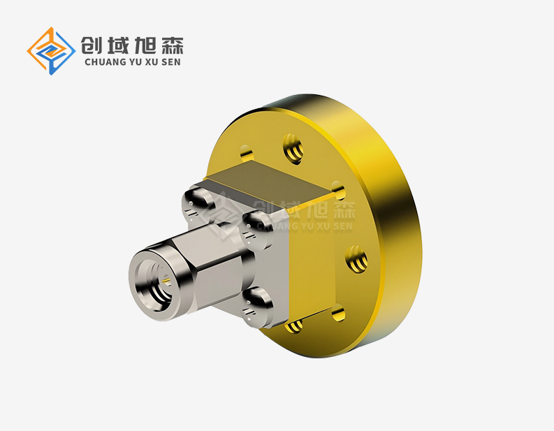 Terminated Waveguide Coaxial Converter