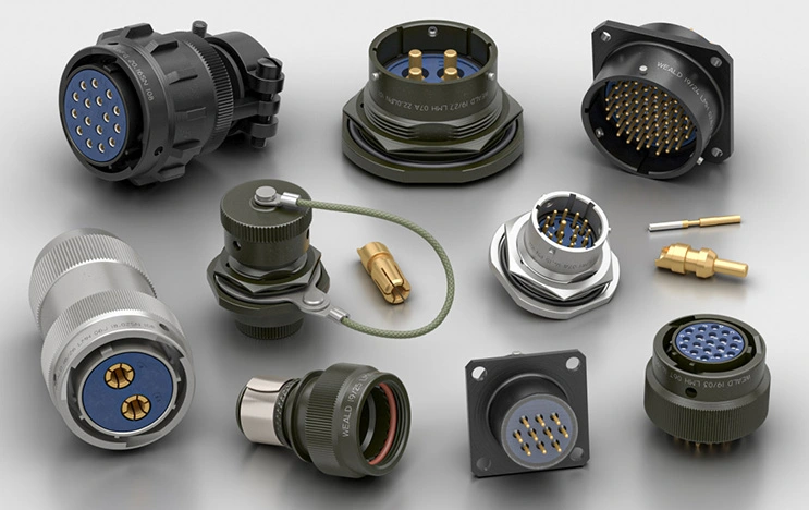 MIL-DTL-26482 Series 1 Snap-on Circular Connector