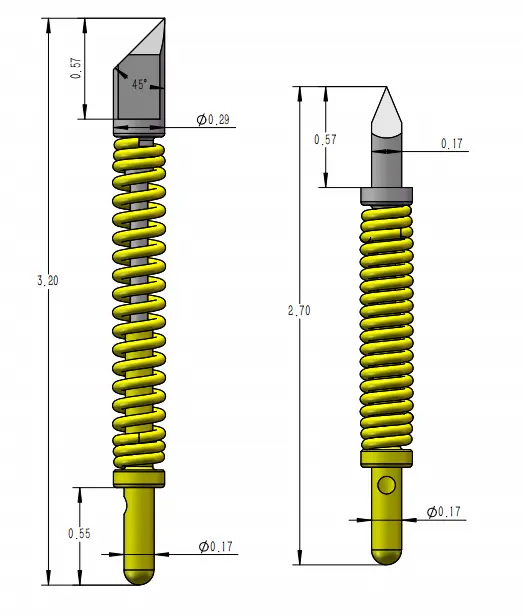 Double-Ended Angled Probe