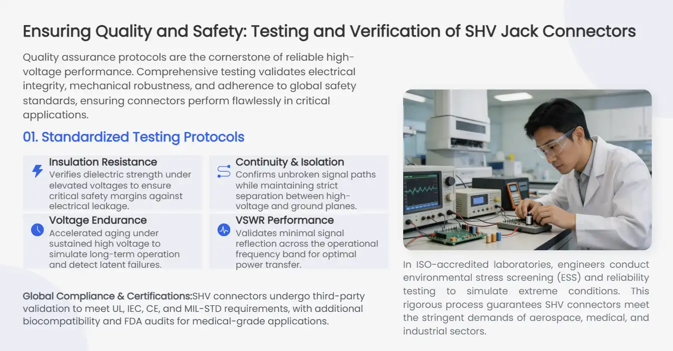Ensuring Quality and Safety: Testing and Verification of SHV Jack Connectors Ensuring Quality and Safety: Testing and Verification of SHV Jack Connectors