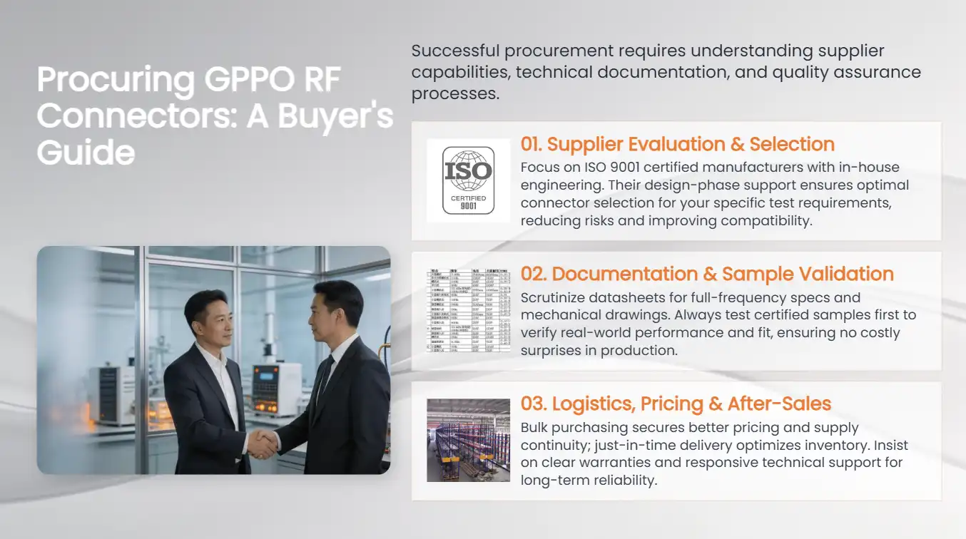 Procuring GPPO RF Connectors: A Buyer's Guide for B2B Clients Procuring GPPO RF Connectors: A Buyer's Guide for B2B Clients