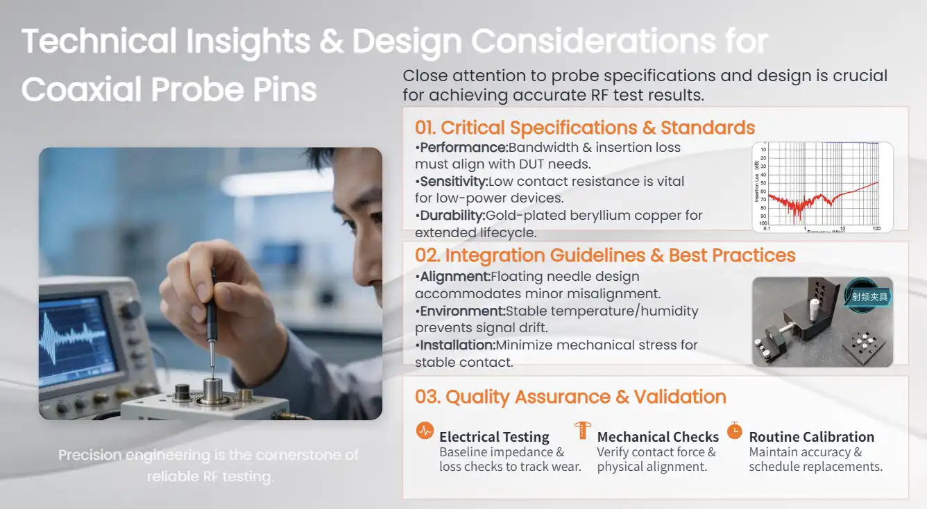 Technical Insights and Design Considerations for Coaxial Probe Pins