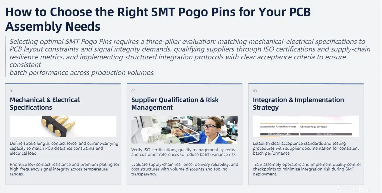 How to Choose the Right SMT Pogo Pins for Your PCB Assembly Needs How to Choose the Right SMT Pogo Pins for Your PCB Assembly Needs