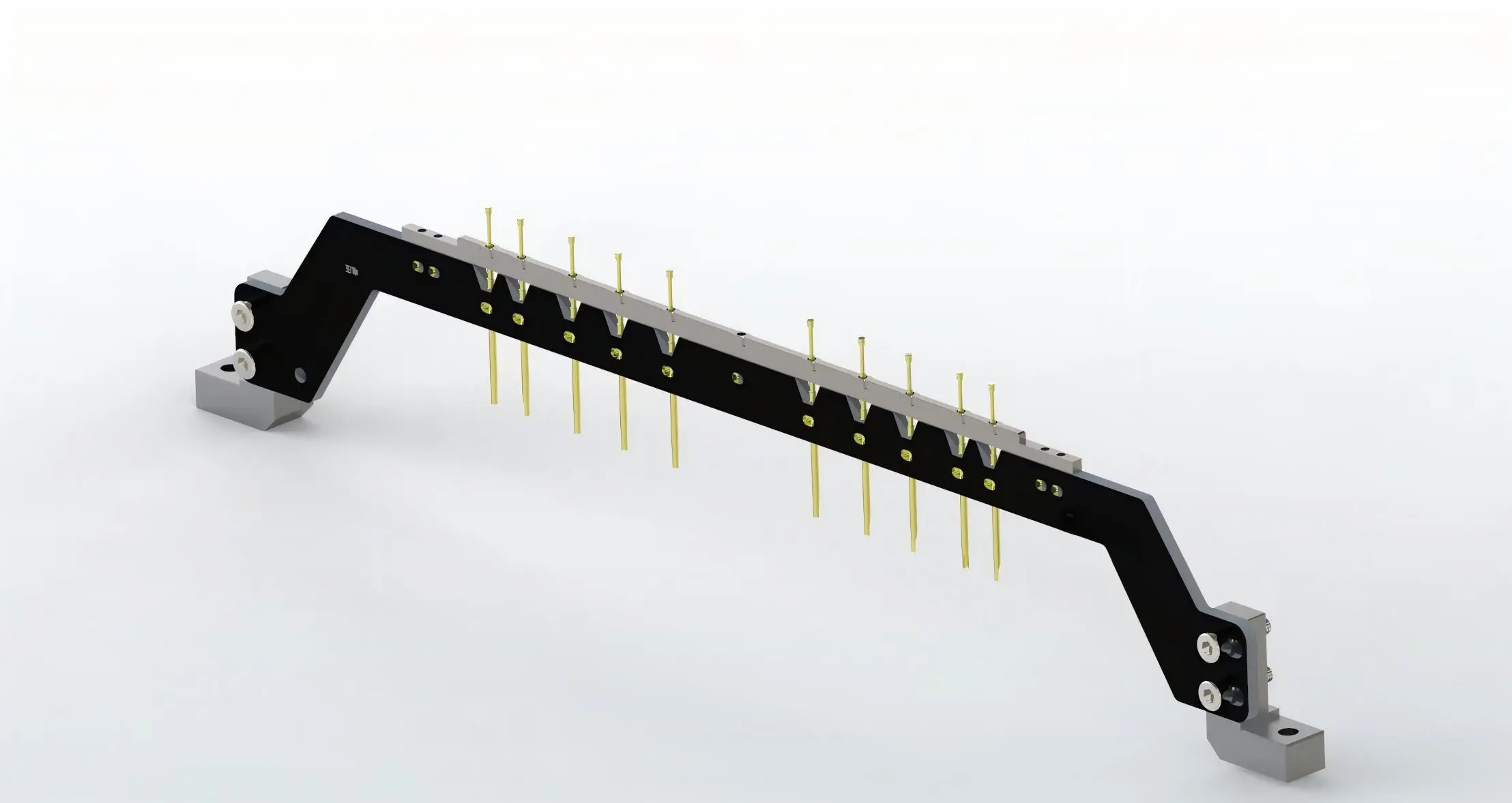 solar photovoltaic panel EL test probe array