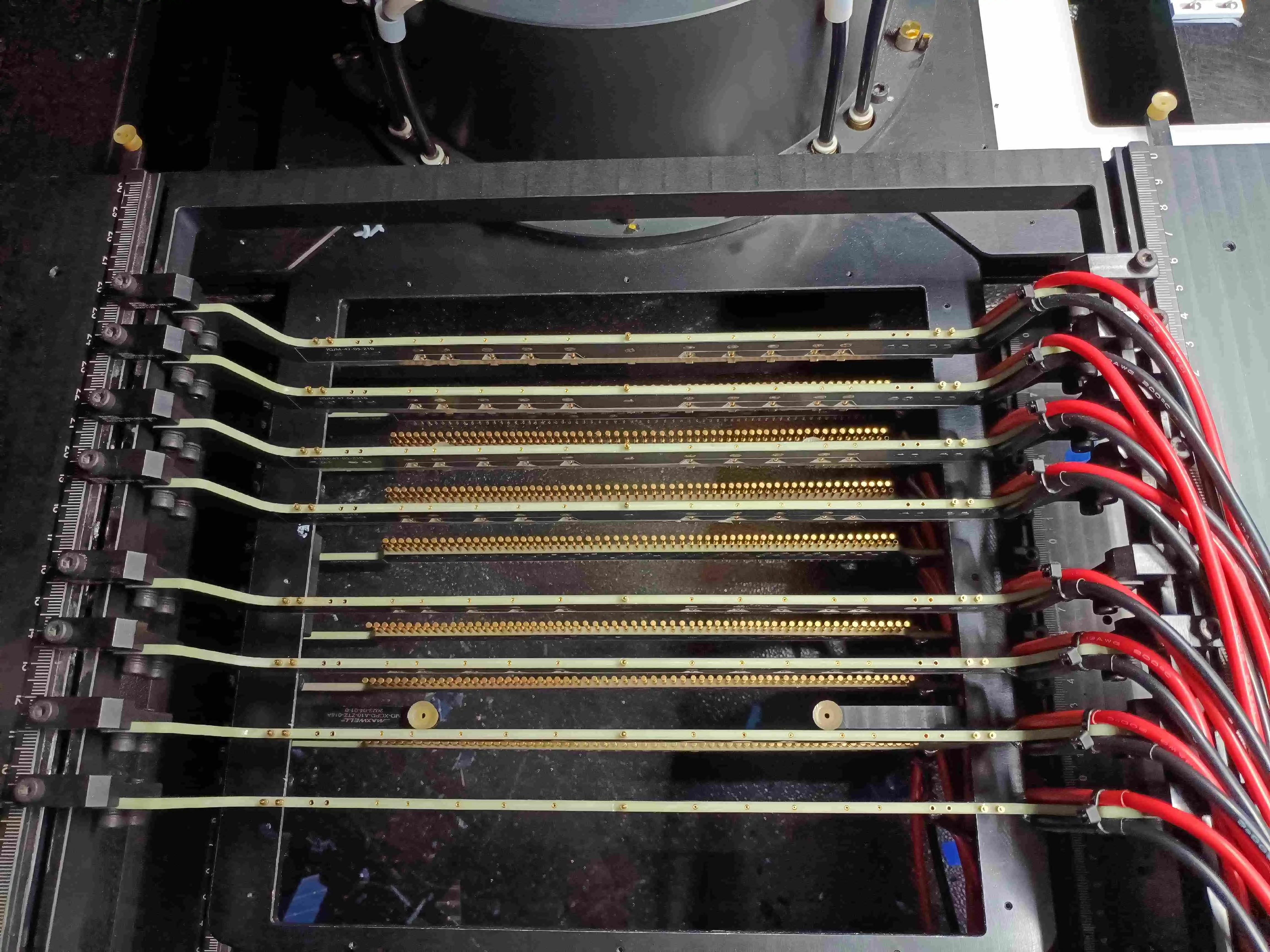 Solar photovoltaic panel EL test probe array Solar photovoltaic panel EL test probe array
