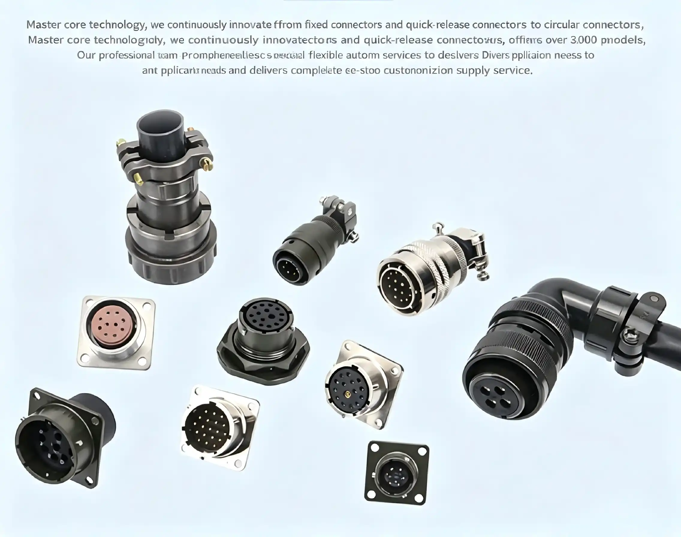 MIL-DTL-26482 Series 1 Snap-on Circular Connector MIL-DTL-26482 Series 1 Snap-on Circular Connector