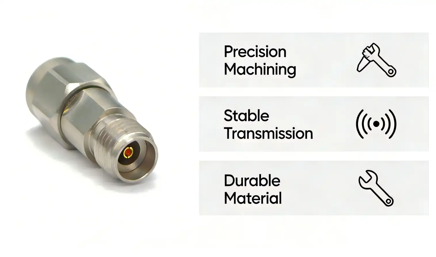 coaxial adapter 2.92mm plug to 2.92mm jack coaxial adapter 2.92mm plug to 2.92mm jack