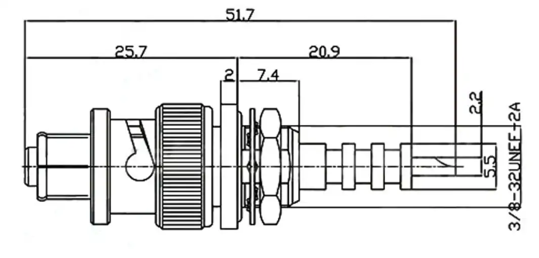 High-voltage coaxial connectors 