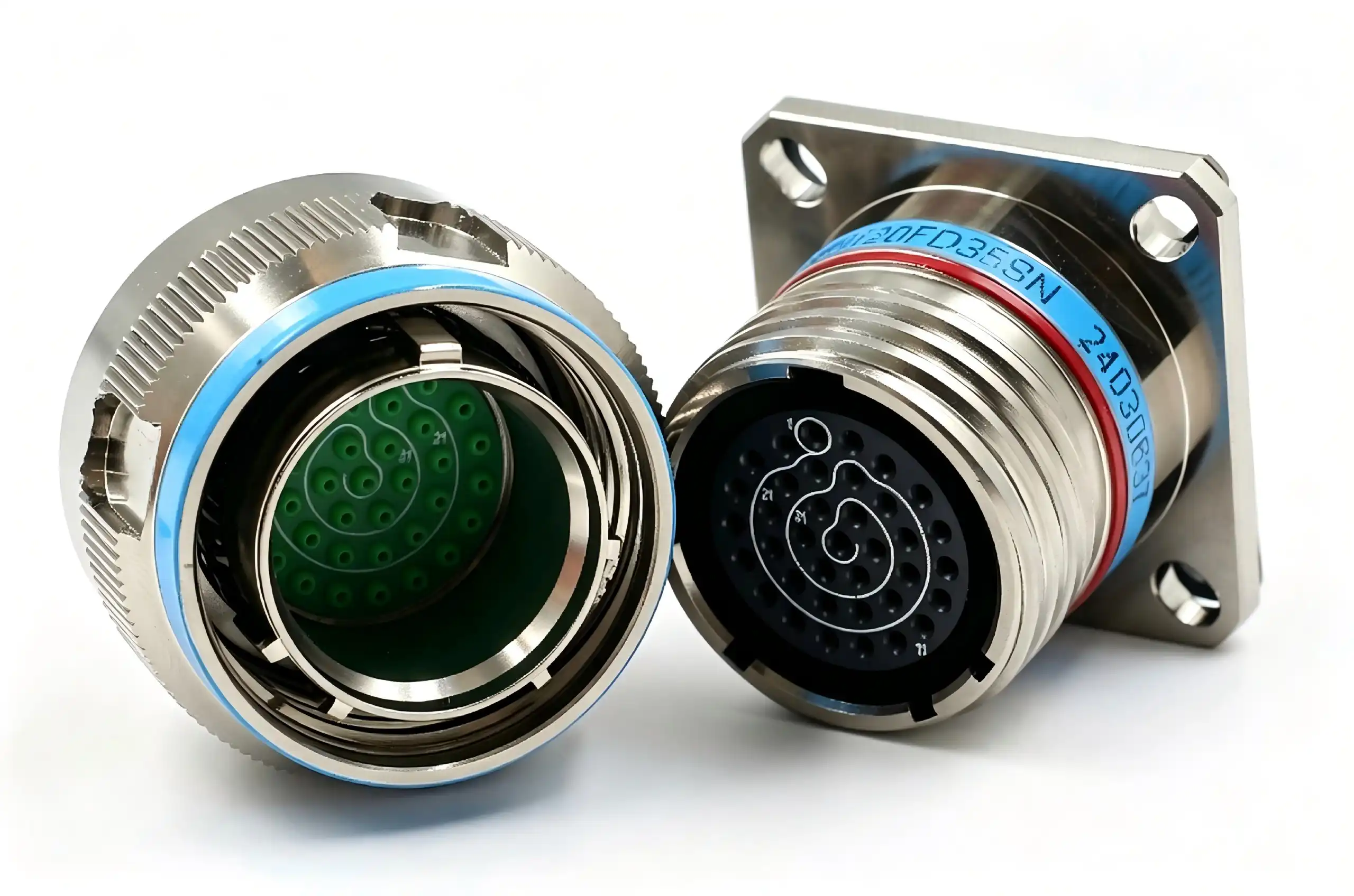 MIL-DTL-38999 Series 3 Hybrid Optoelectronic Connector 