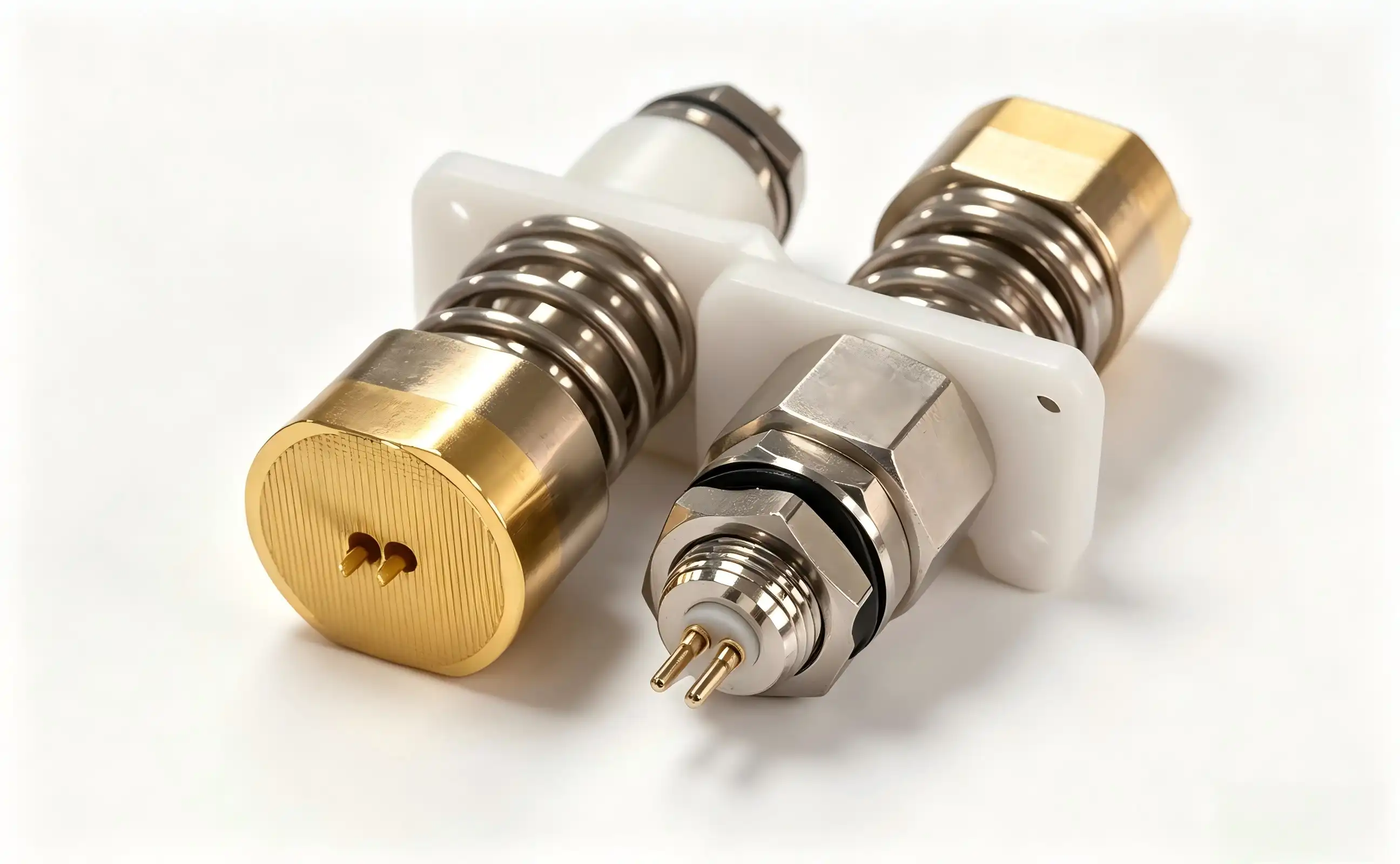 Four-wire pool test probes