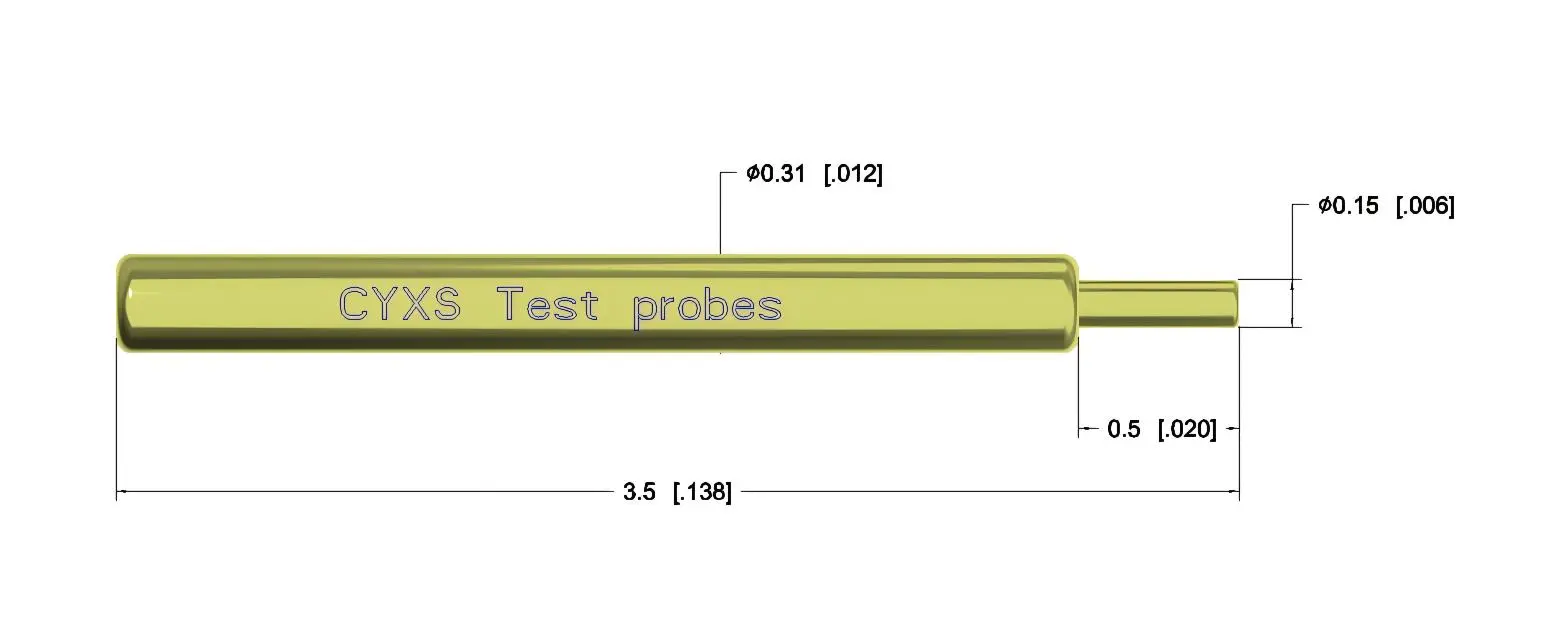 Single-head test probe Single-head test probe