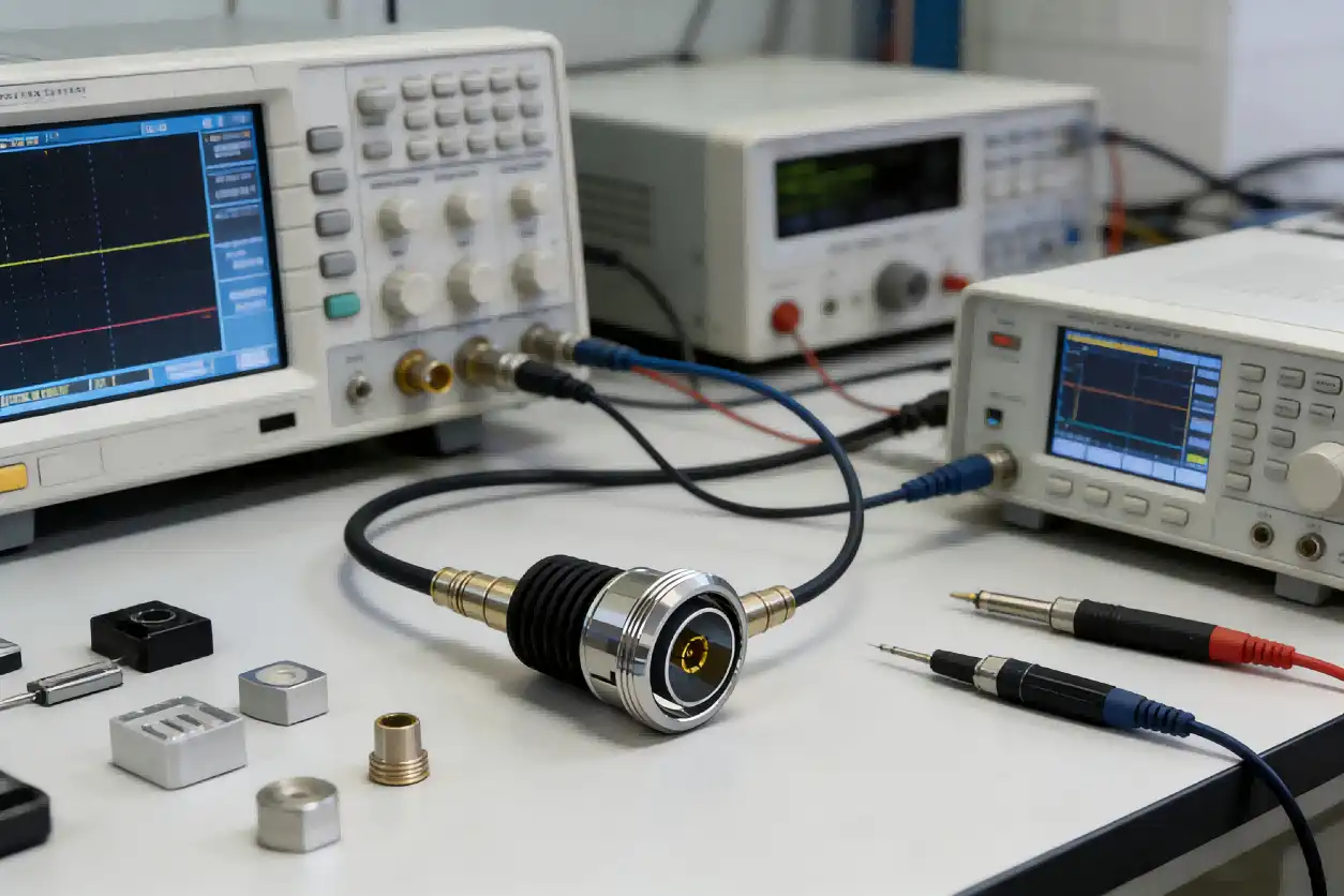 DIN RF coaxial load DIN RF coaxial load