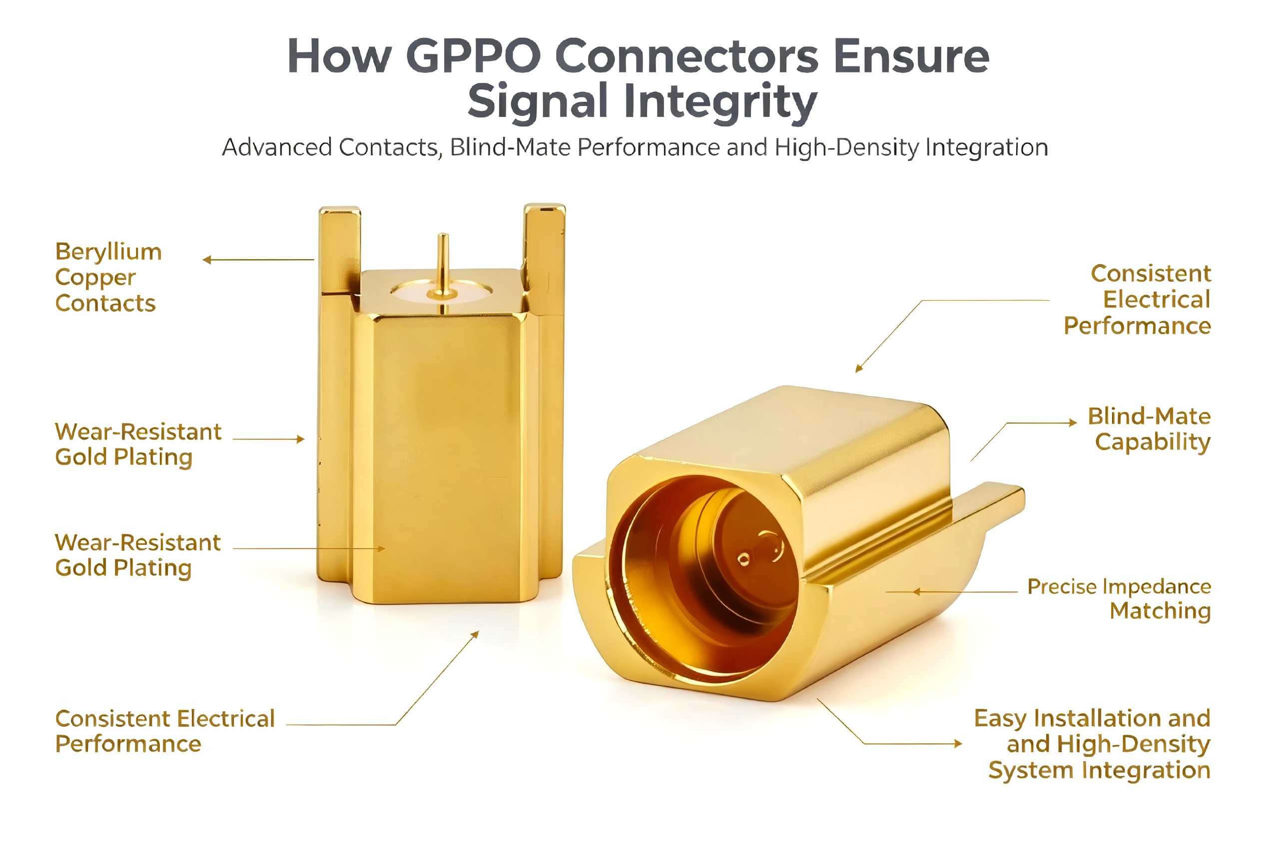 How Do GPPO RF Connectors Improve Signal Integrity?