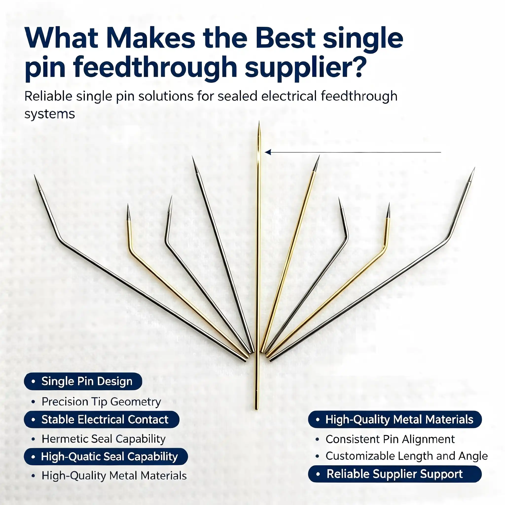 What Makes the Best single pin feedthrough supplier?