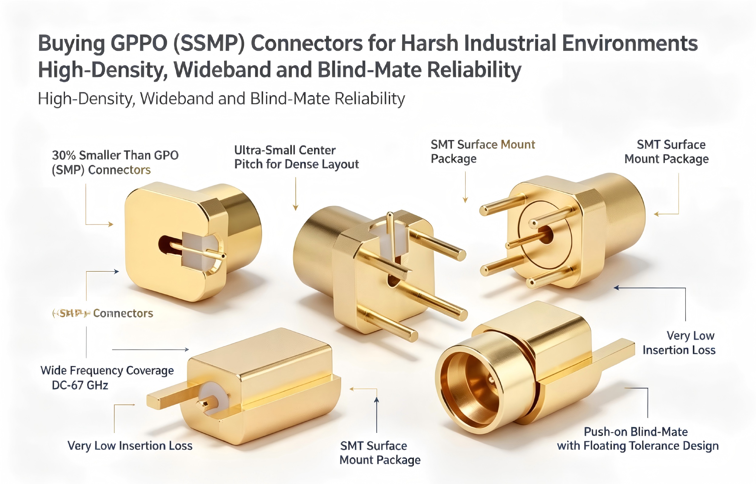 Buy GPPO Surface Connectors for Rugged Industrial Applications