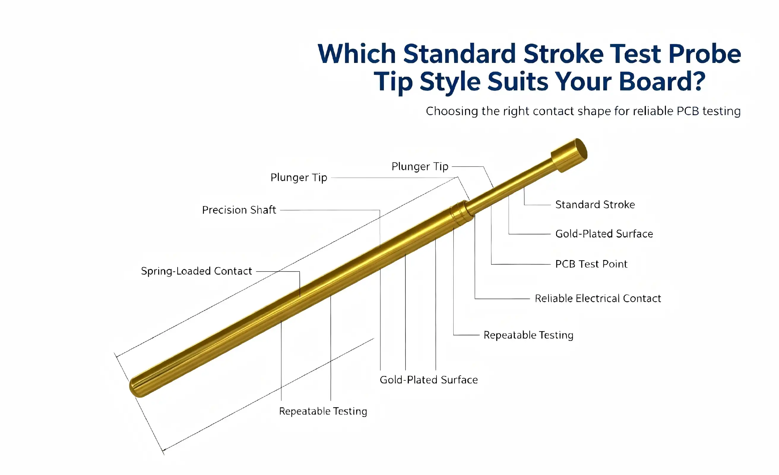 Which Standard Stroke Test Probe Tip Style Suits Your Board?