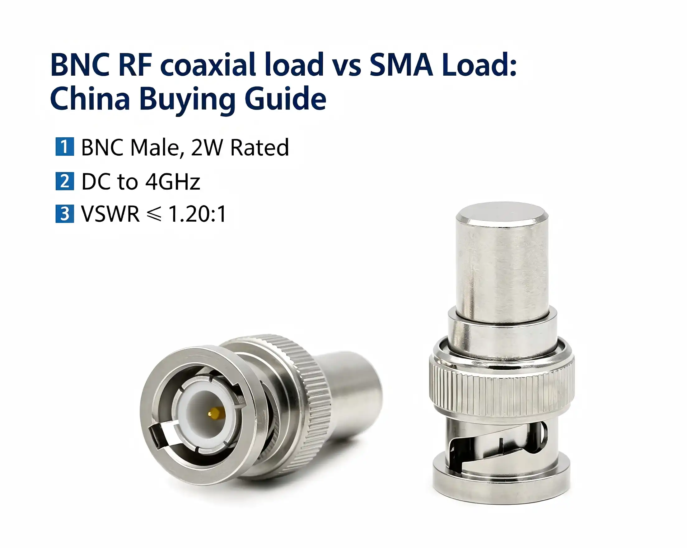 BNC RF coaxial load vs SMA Load: China Buying Guide