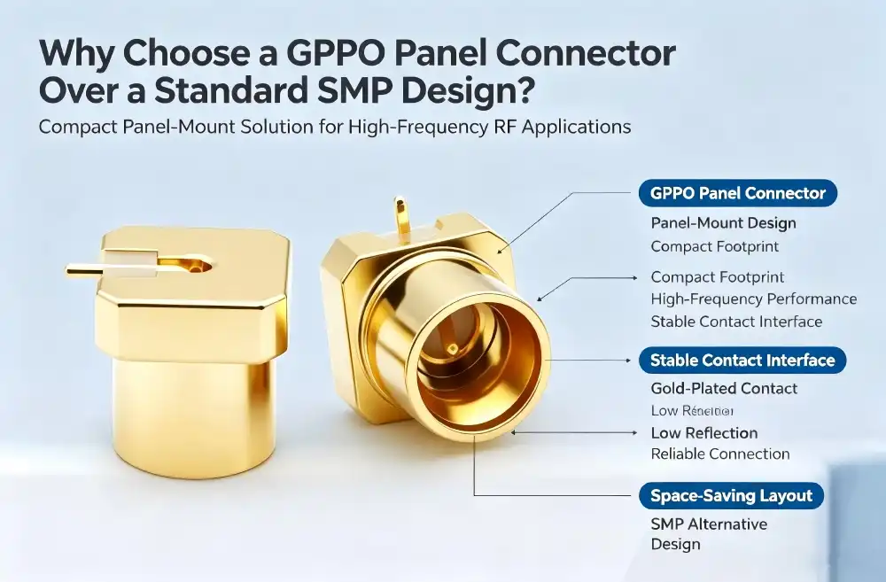 Why Choose a GPPO Panel Connector Over a Standard SMP Design?