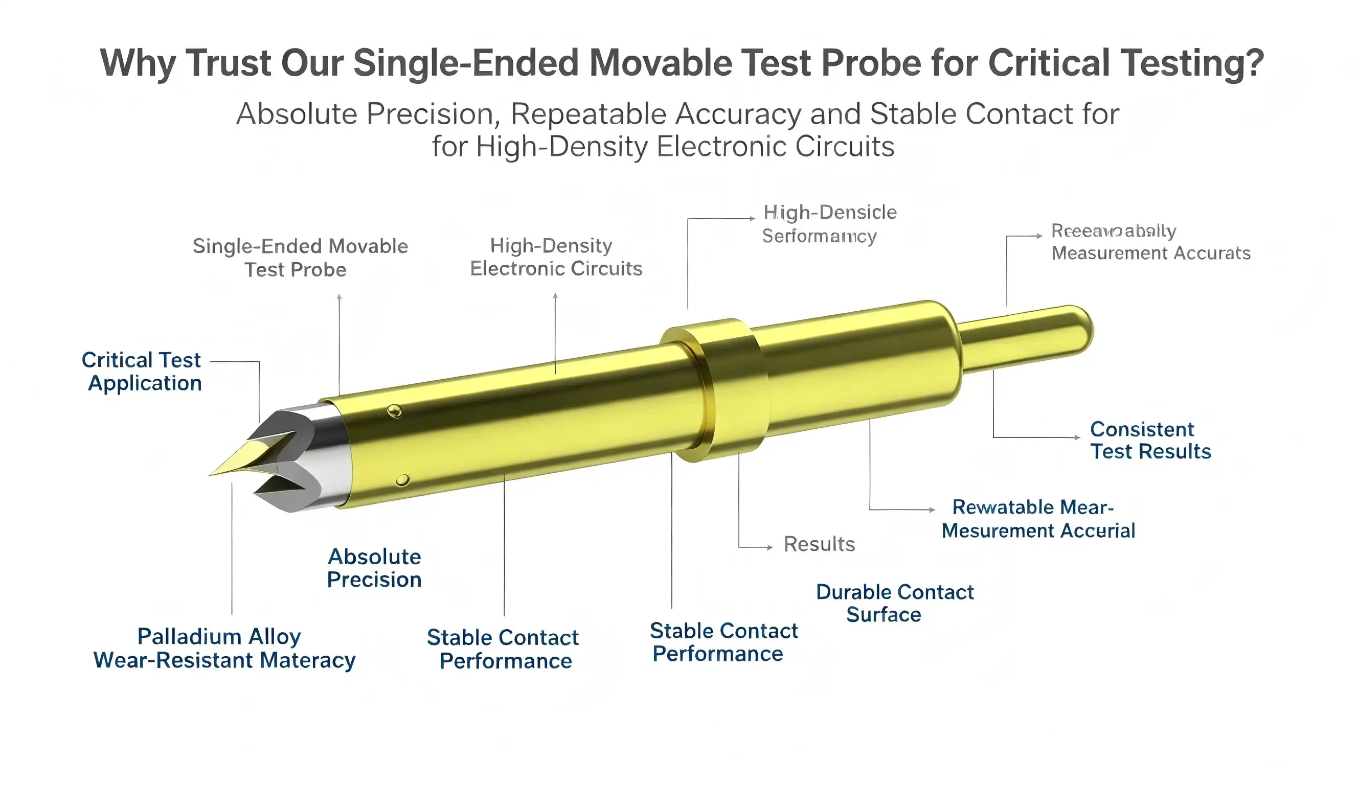 Why Trust Our Single-ended movable test probe for Critical Testing?