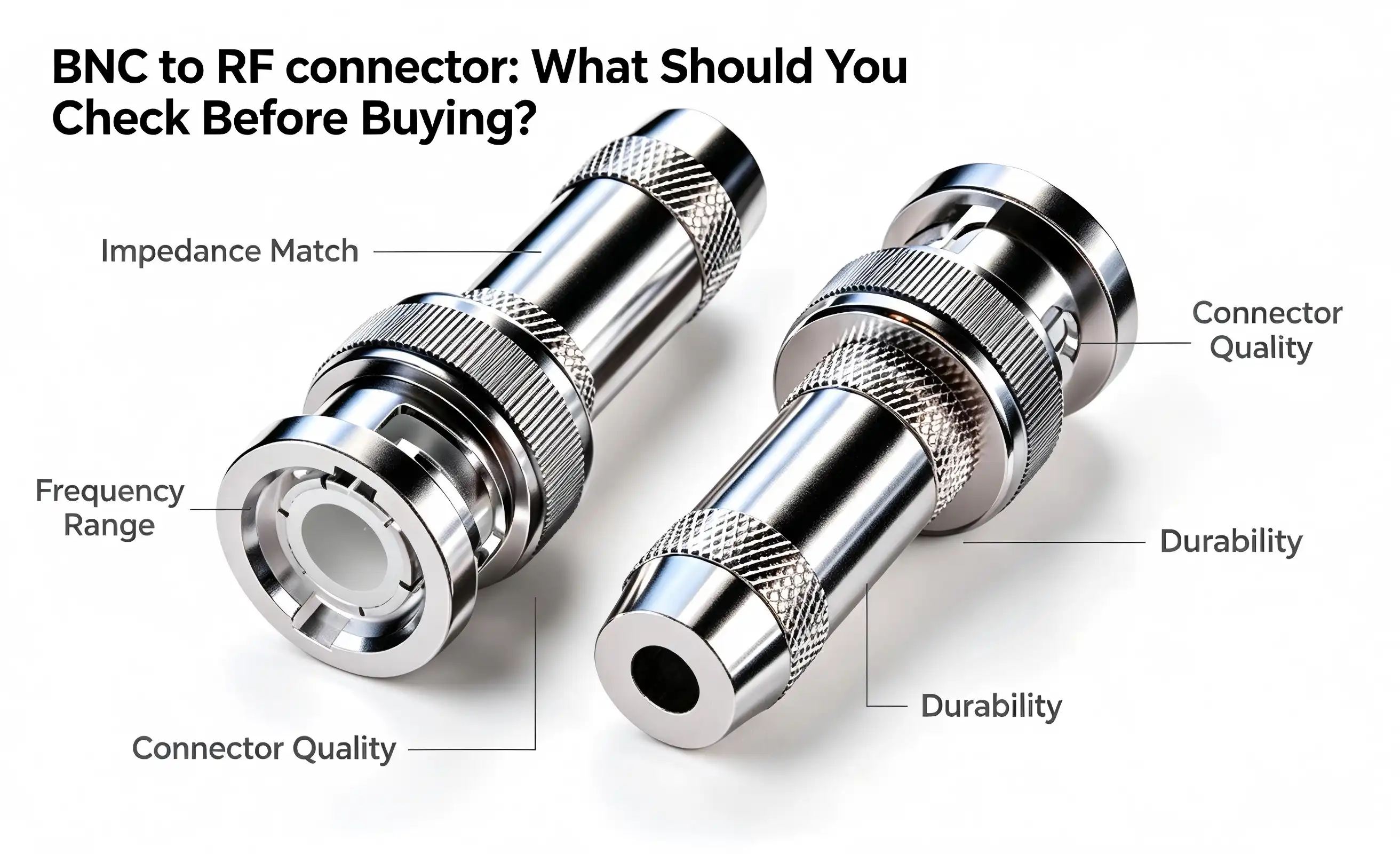 BNC to RF connector: What Should You Check Before Buying?