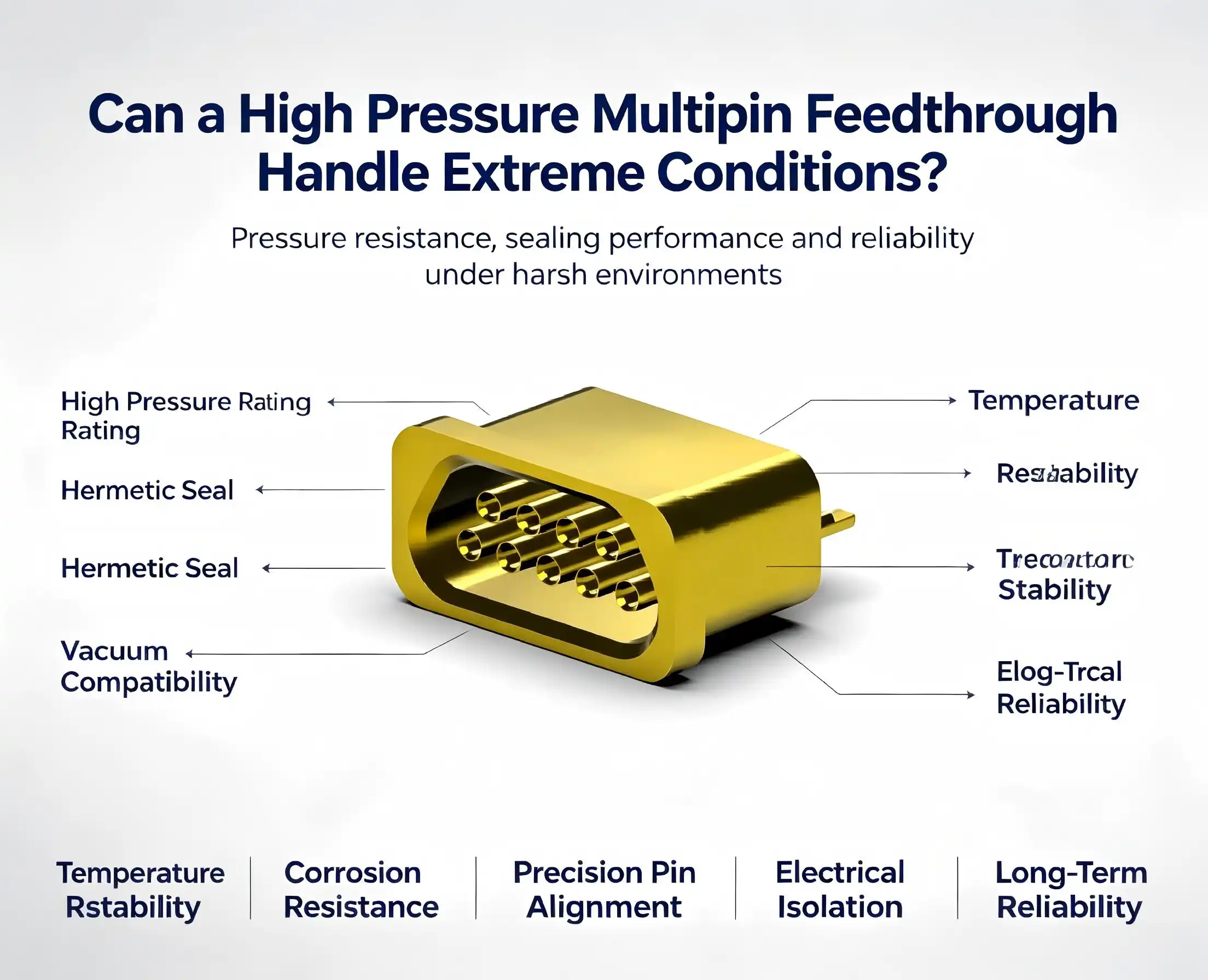 Can a high pressure multipin feedthrough Handle Extreme Conditions?
