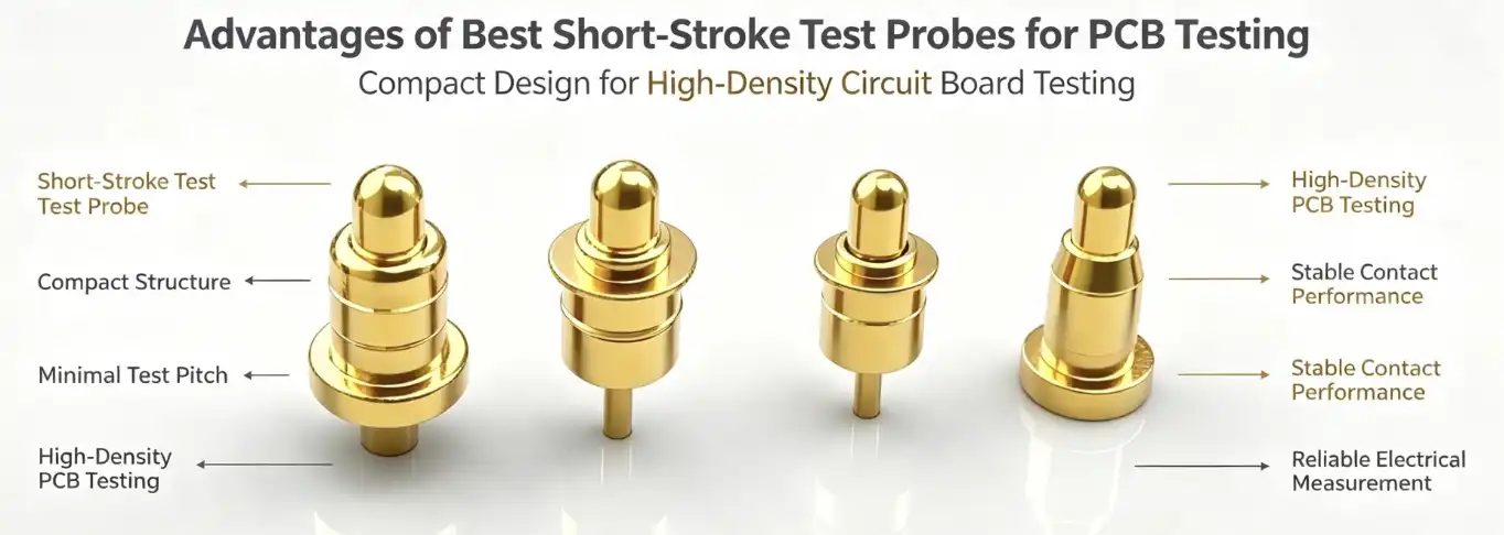 Best short stroke test probe options for PCB testing