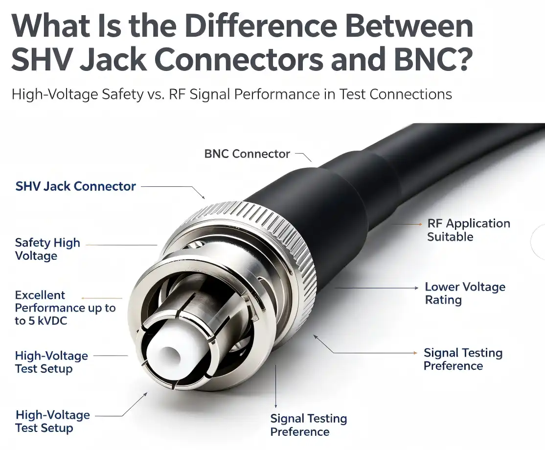 SHV Jack Connector vs BNC: What’s the Difference?