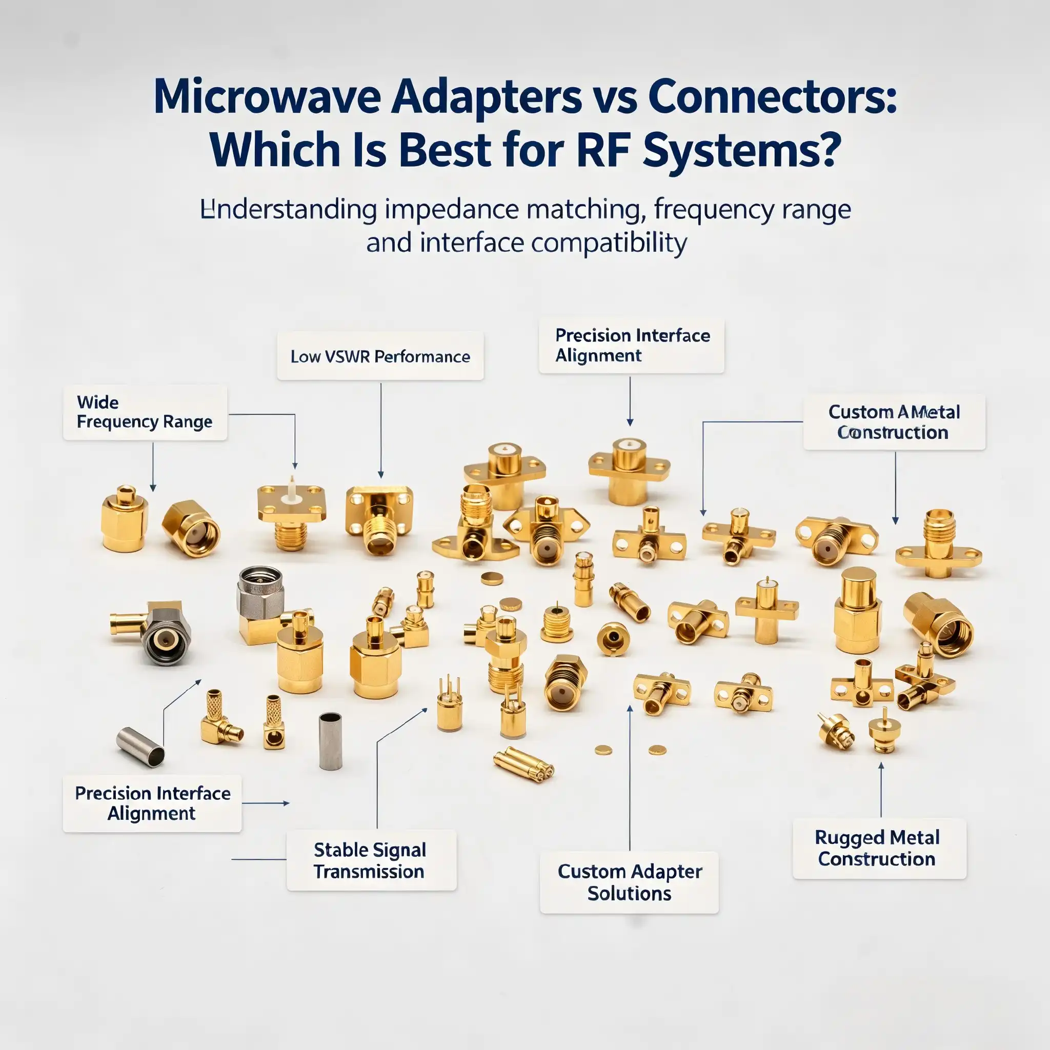 Microwave Adapters vs Connectors: Which Is Best for RF Systems?
