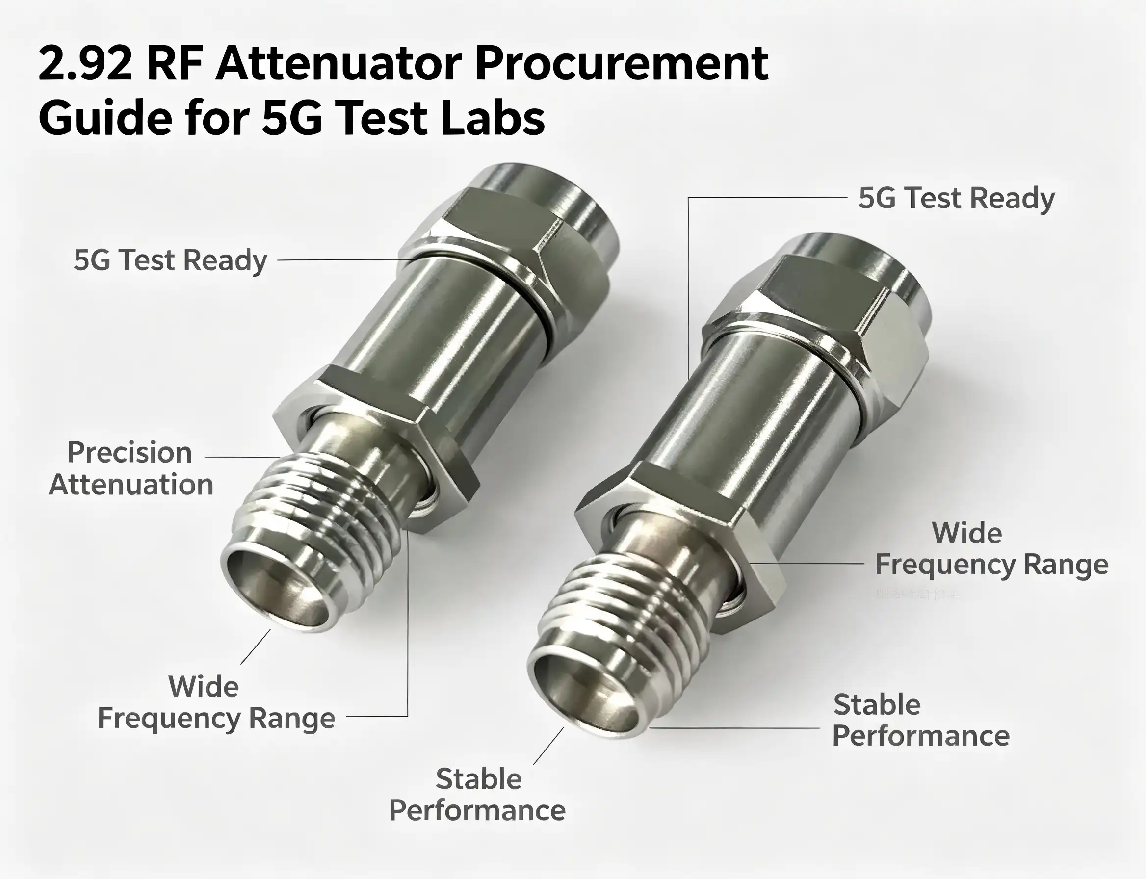 2.92 RF Attenuator Procurement Guide for 5G Test Labs