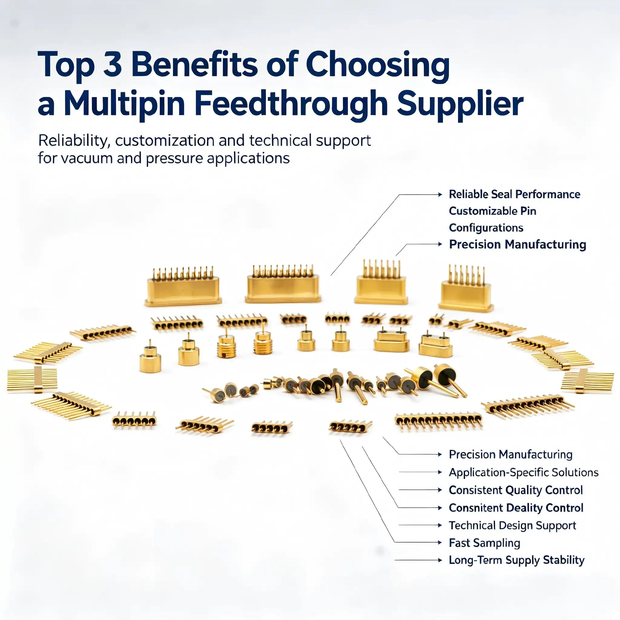 Top 3 Benefits of Choosing a Multipin Feedthrough Supplier
