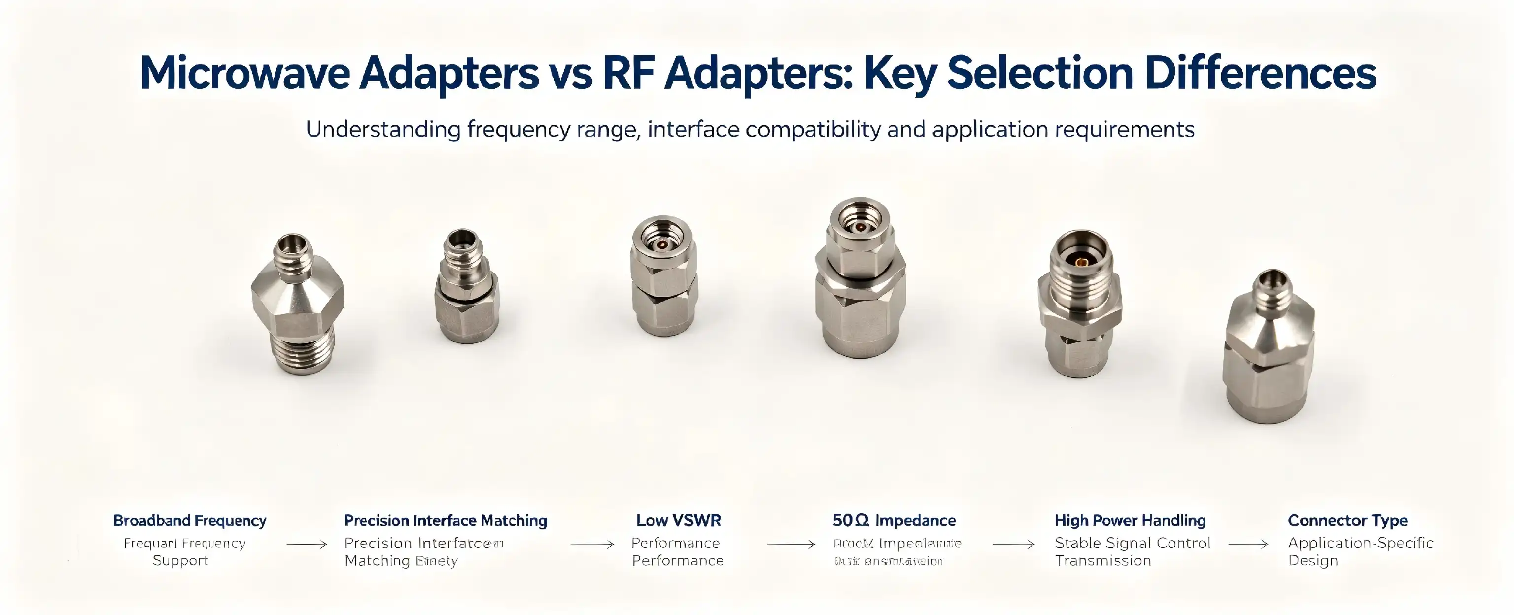 Microwave Adapters vs RF Adapters: Key Selection Differences