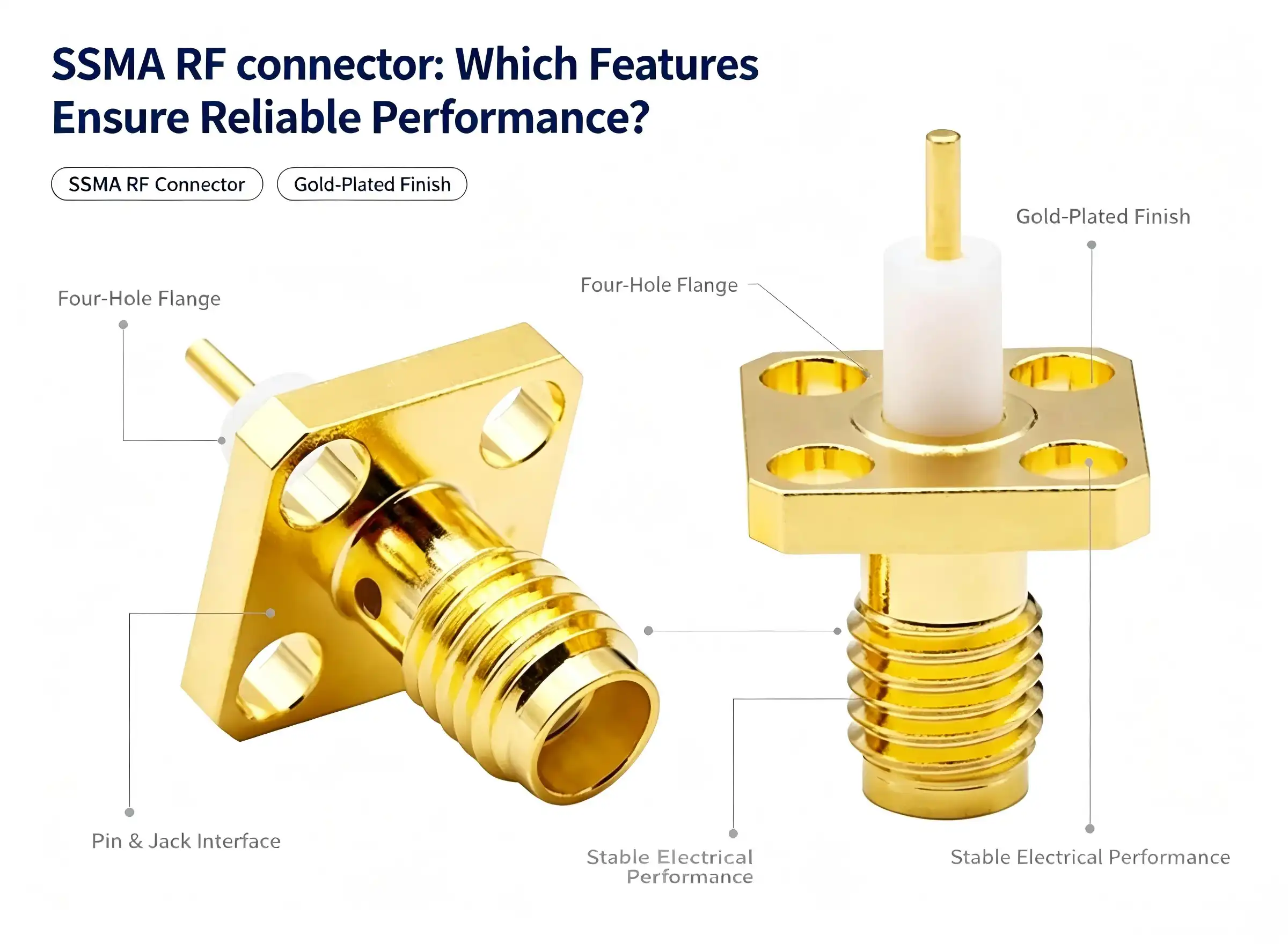 SSMA RF connector: Which Features Ensure Reliable Performance?