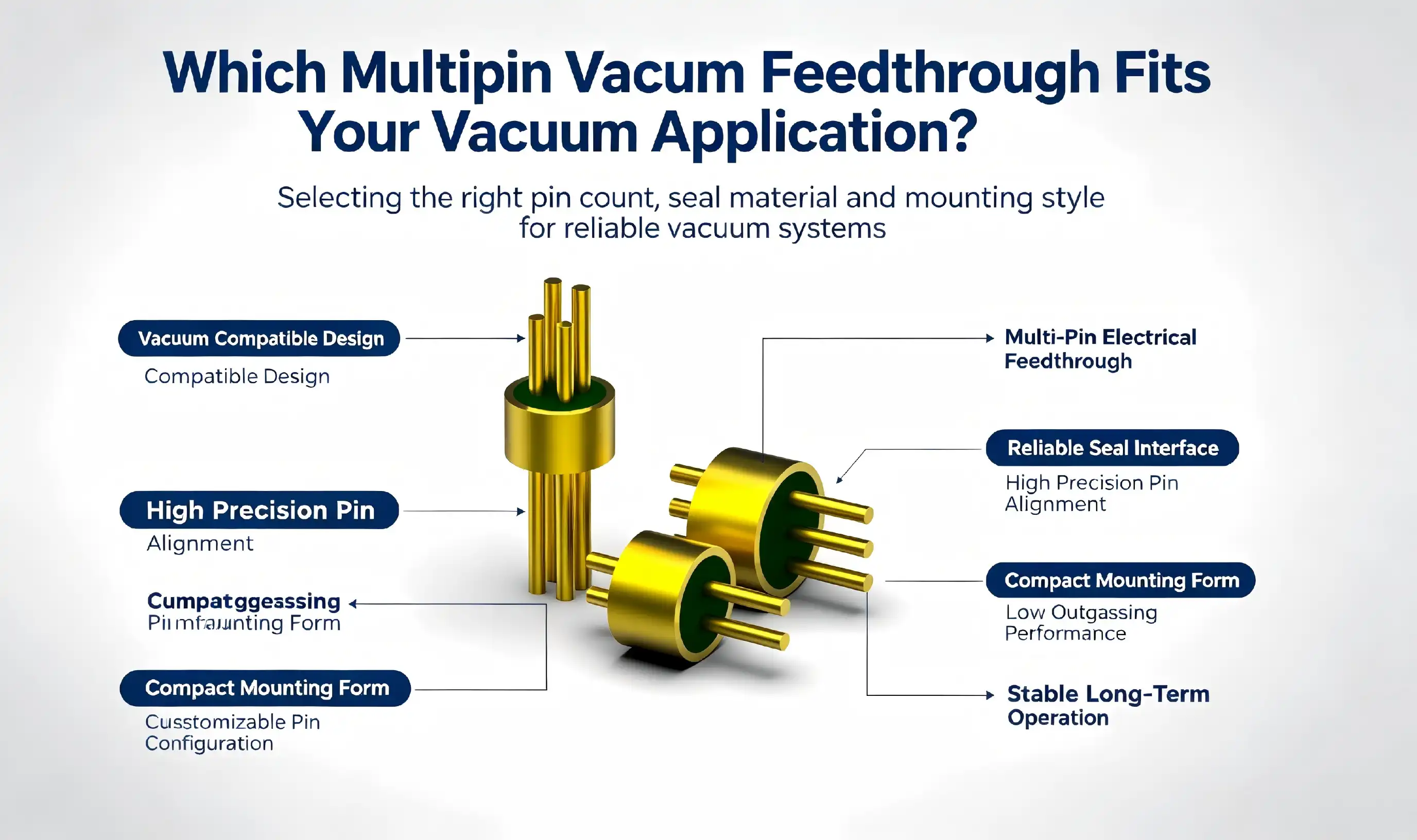 Which Multipin Vacuum Feedthrough Fits Your Vacuum Application?