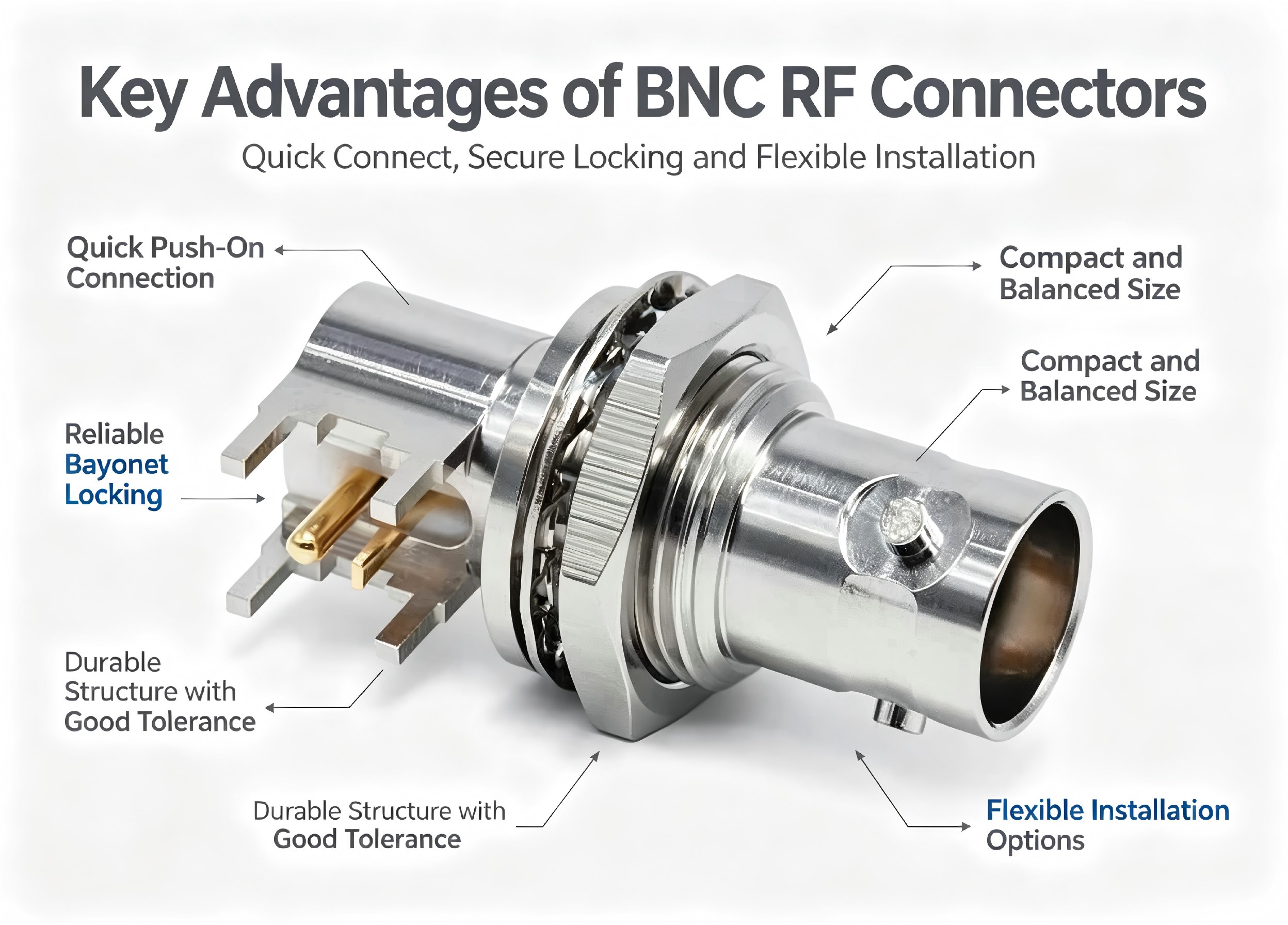 Top Benefits of Using BNC to RF Connectors in Your Setup
