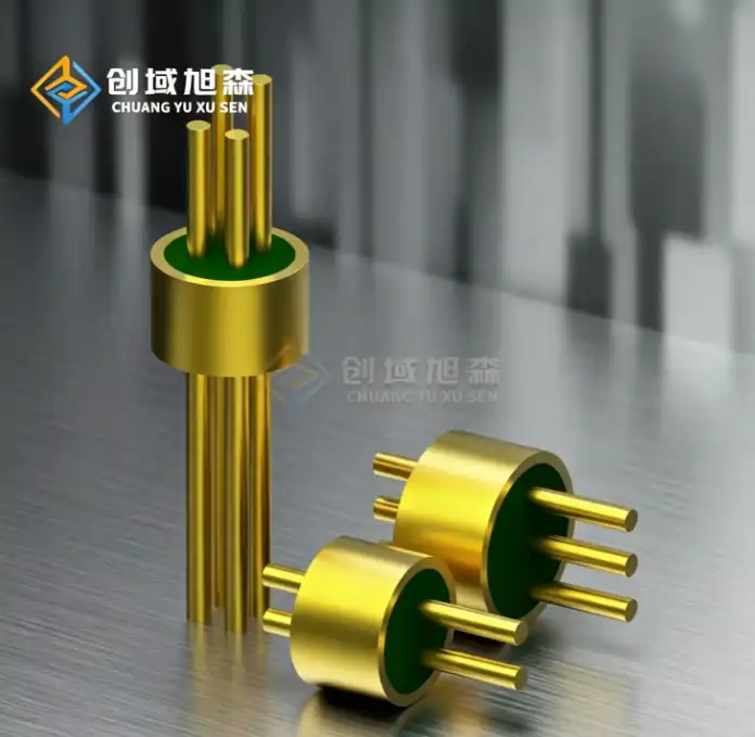 glass to metal seal connectors