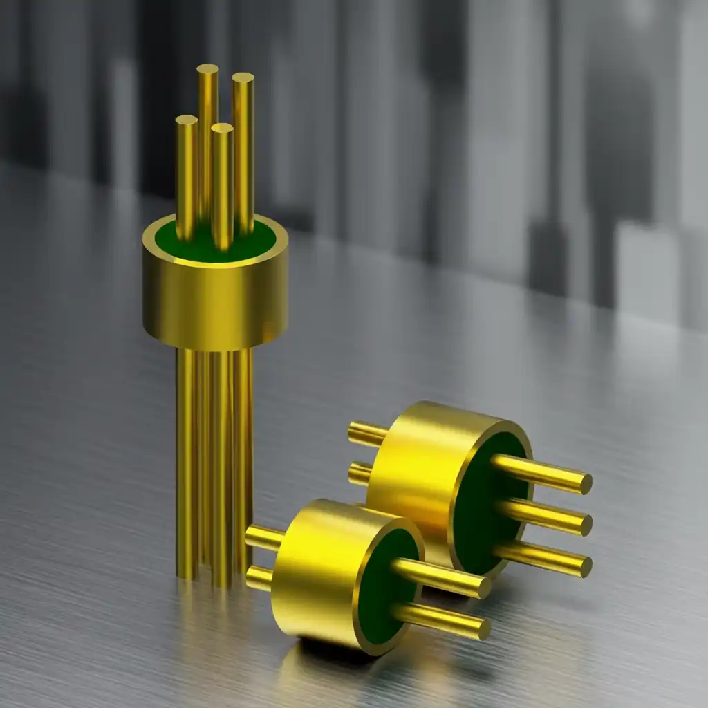 glass to metal seal connectors